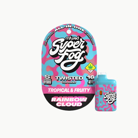 MFused - TWISTED Liquid Diamonds 1g Jefé - Rainbow Cloud - 1