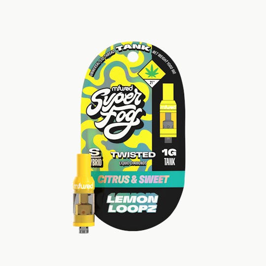 MFused - TWISTED Liquid Diamonds 1g Tank - Lemon Loopz - 1