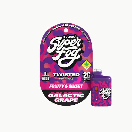 MFused - TWISTED Liquid Diamonds 2g Jefé - Galactic Grape - 1