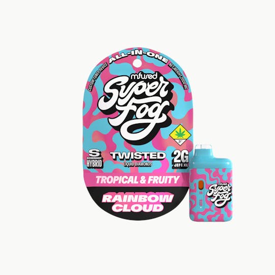 MFused - TWISTED Liquid Diamonds 2g Jefé - Rainbow Cloud - 1