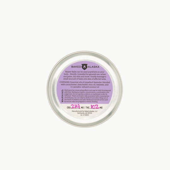 Baked Alaska - Lavender Beaver Balm - 1