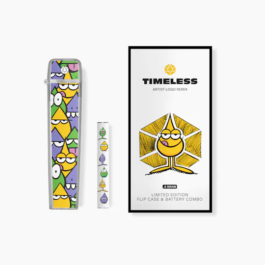 Timeless Vapes - Kevin Lyons Flip Case & Battery Combo | Battery | 0.5g - 1