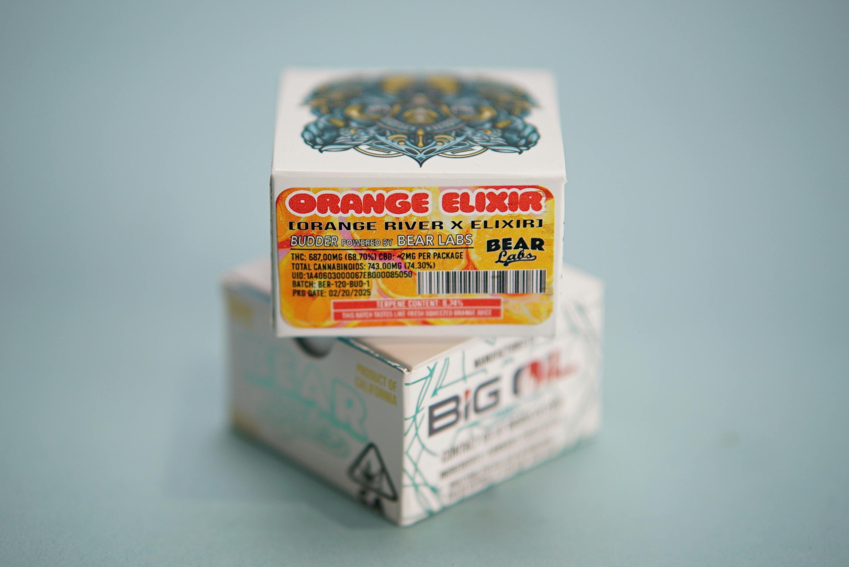 Bear Labs - BEAR Labs - Orange Elixir - Tier 2 Live Resin Budder - 1