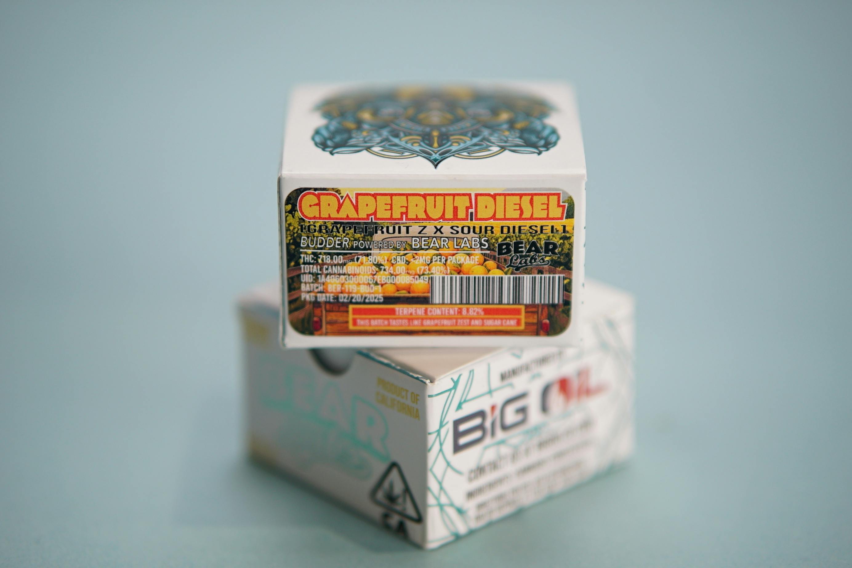 Bear Labs - BEAR Labs - Grapefruit Diesel - Tier 2 Live Resin Budder - 1