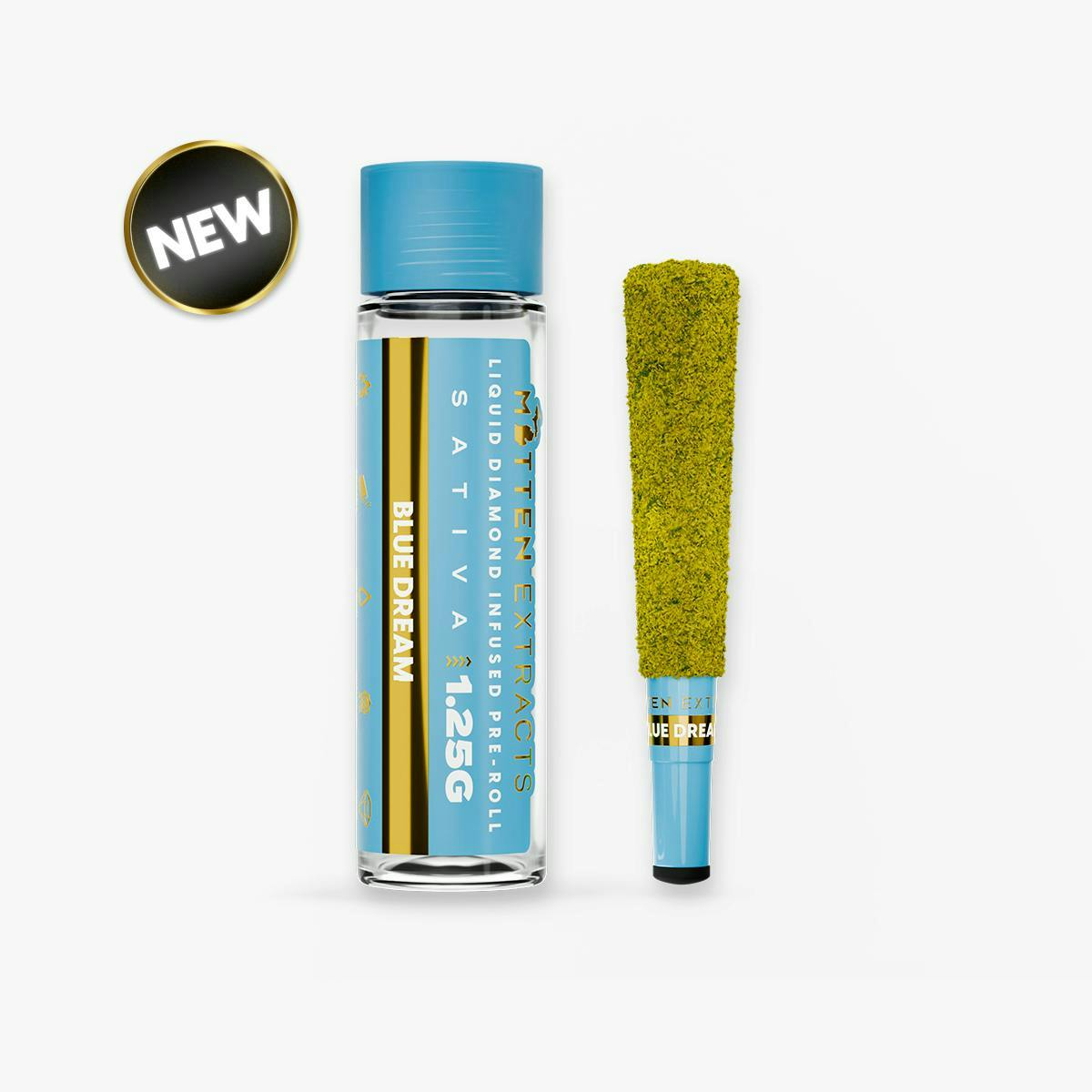 Mitten Extracts - Mitten Extracts | Blue Dream | Infused Joint | 1.25g - 1