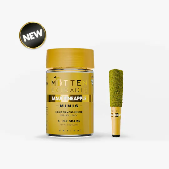 Mitten Extracts - Mitten Extracts | Maui Pineapple | Infused Minis | 3.5g | 5pk - 1