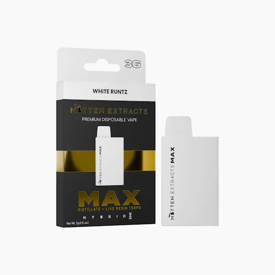 Mitten Extracts - Mitten Extracts | White Runtz | Max Disposable | 3g - 1