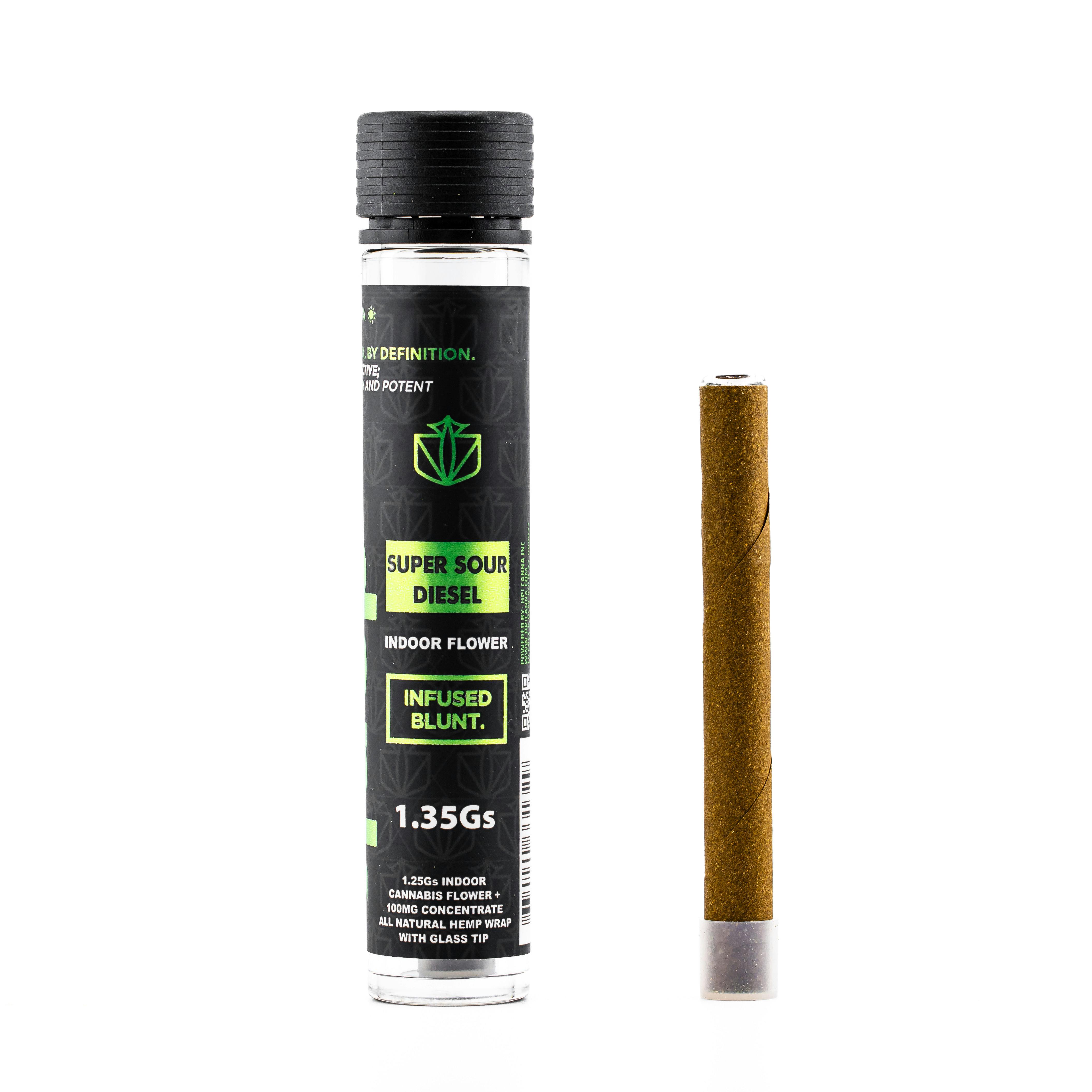 Dank By Definition - SUPER SOUR DIESEL 1.35G PRE-ROLL INFUSED BLUNT - 1