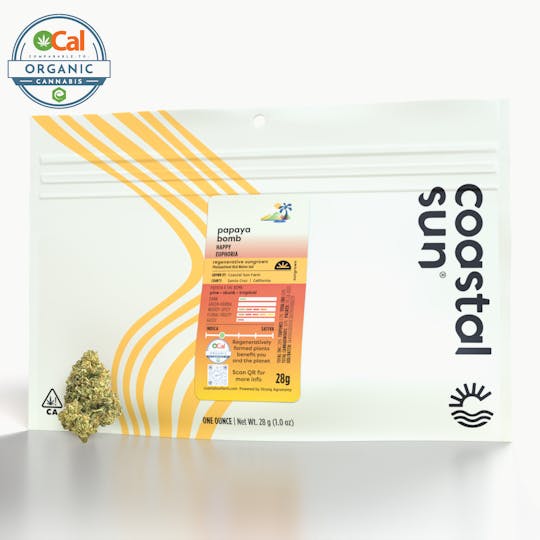 Coastal Sun - Papaya Bomb Sungrown Flower 28g - 1