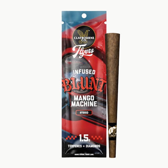 Claybourne Co. - Mango Machine (1.5g) - Flyers Infused Blunt - 1