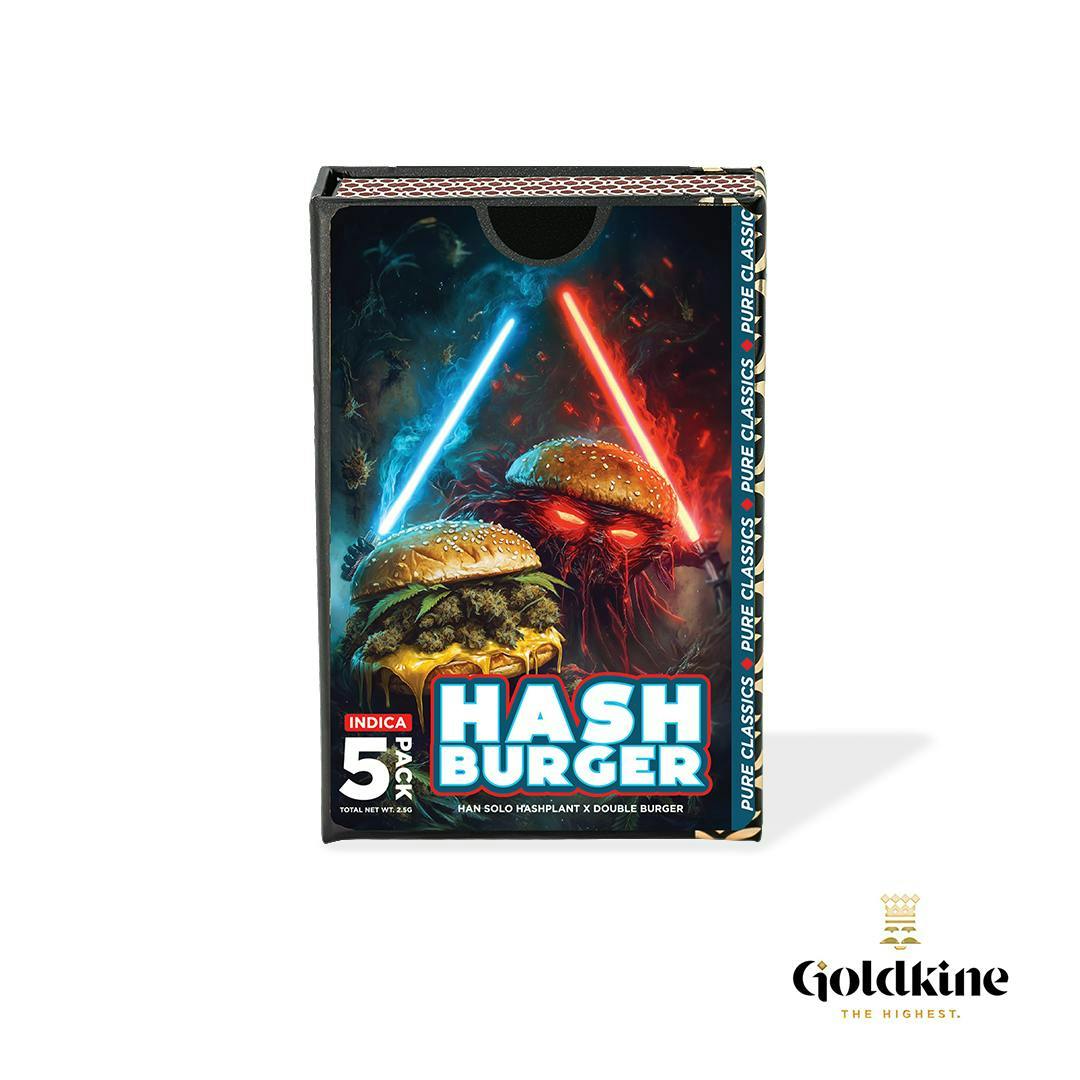 Goldkine - Goldkine 5-pack | Hash Burger - 1