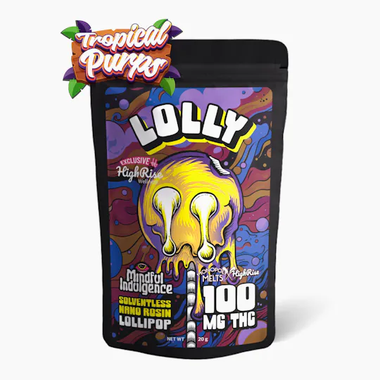 Mindful Indulgence - Mindful Indulgence | 100mg LOLLY *HR x MM* | Tropical Purps - 1