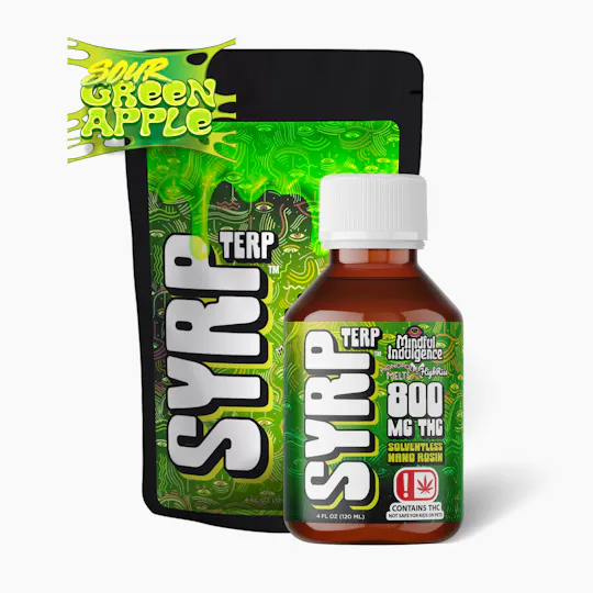 Mindful Indulgence - Mindful Indulgence | 800mg TERP SYRP *HR x MM* | Sour Green Apple - 1