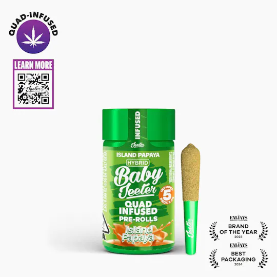 Jeeter - Jeeter | Island Papaya | Quad-Infused Minis | 0.5g each | 5pk - 1