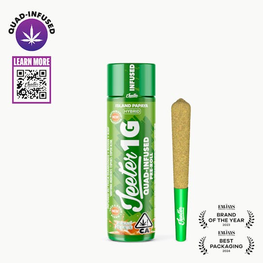 Jeeter - Jeeter Joint | Quad-Infused - Island Papaya - 1