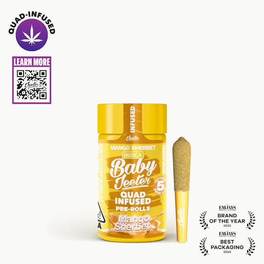 Jeeter - Baby Jeeter | Quad-Infused - Mango Sherbet - 1