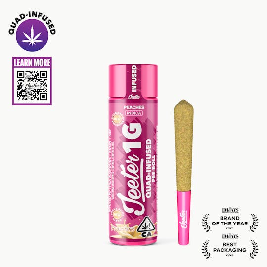 Jeeter - Jeeter Joint | Quad-Infused - Peaches - 1