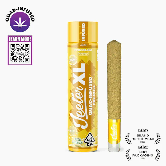 Jeeter - Jeeter | Pina Colada | XL Quad-Infused Joint | 2g - 1