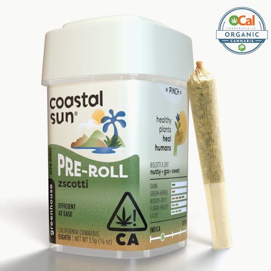 Coastal Sun - Z-Scotti Greenhouse 0.35g Pre-Roll 10pk 3.5g - 1