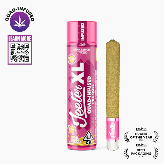 Jeeter - Jeeter | Pink Lemon | XL Quad-Infused Joint | 2g - 1