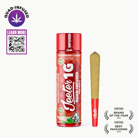 Jeeter - Jeeter Joint | Quad-Infused - Strawberry Cough - 1