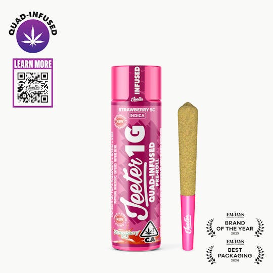 Jeeter - Jeeter Joint | Quad-Infused - Strawberry SC - 1