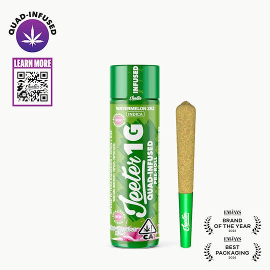 Jeeter - Jeeter Joint | Quad-Infused - Watermelon ZKZ - 1
