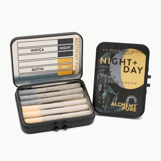 Alchemy Pure - NIGHT/DAY pre roll 6pk - 1