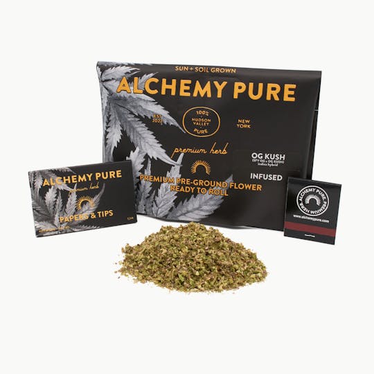 Alchemy Pure - OG Kush 14g infused Roll Your Own pouch - 1