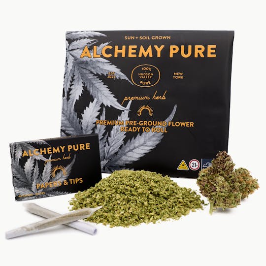 Alchemy Pure - GMO 14g infused Roll Your Own pouch - 1