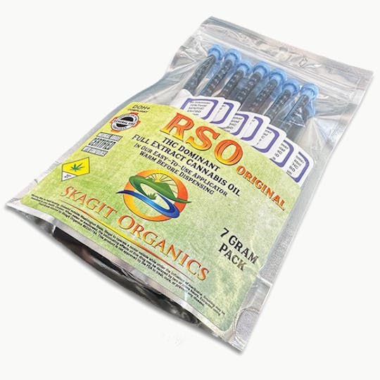 Skagit Organics - THC RSO Original | 9# Hammer | Indica | 7 x 1g - 1