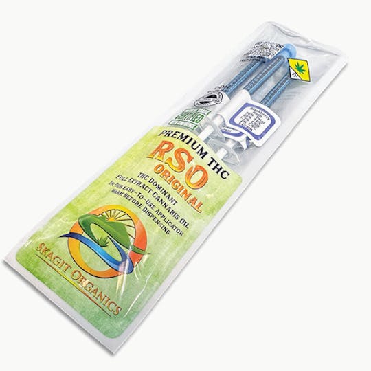 Skagit Organics - THC RSO Original | Blackberry Kush | Indica | 3 x 1g - 1