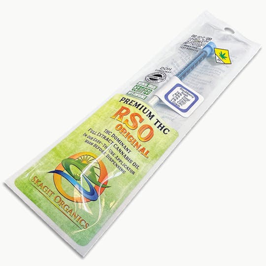 Skagit Organics - THC RSO Original | Blackberry Kush | Indica | 1g - 1