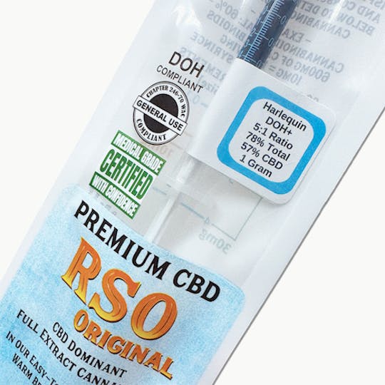 Skagit Organics - CBD RSO Original | Harlequin 5:1 | Sativa | 1g - 1