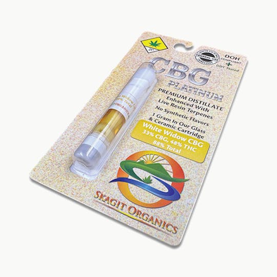 Skagit Organics - Vape CBG Platinum | White Widow CBG | CBG | 1g - 1