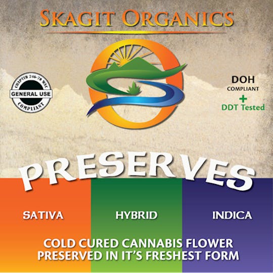 Skagit Organics - Skagit Preserves Flash-Frozen Flower | Jealousy | Hybrid | 3.5g - 1