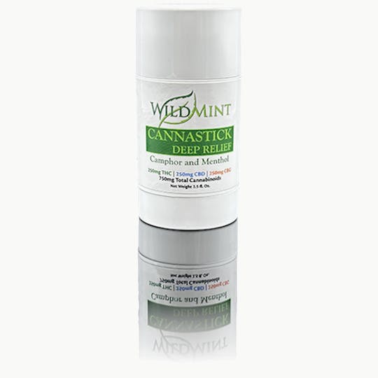 Skagit Organics - Wild Mint CannaStick | Deep Relief | Mixed | CBD, THC, CBG | 3.5oz - 1