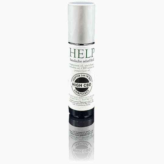 Skagit Organics - Wild Mint Headache Roller | Help | Mixed | CBD, THC, CBG | 1.5oz - 1