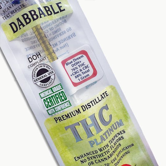 Skagit Organics - THC Platinum Distillate | Blue Dream | Sativa | 7 x 1g - 1