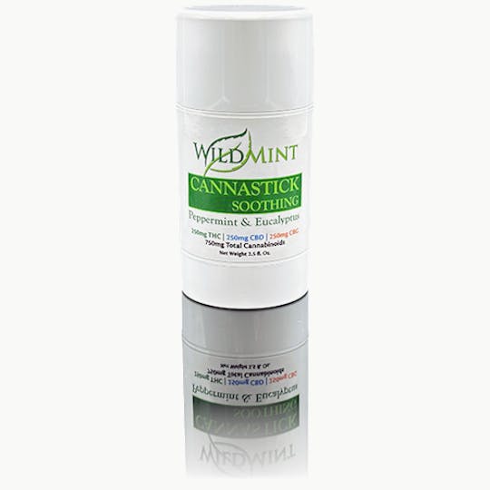 Skagit Organics - Wild Mint CannaStick | Soothing | Mixed | CBD, THC, CBG | 2.5oz - 1