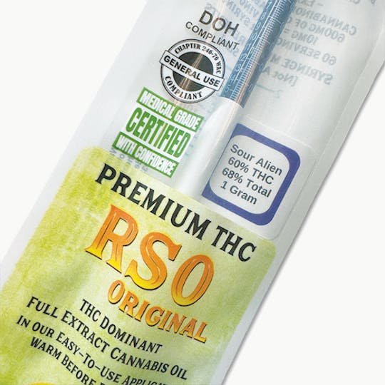 Skagit Organics - THC RSO Original | Sour Alien | Indica | 1g - 1