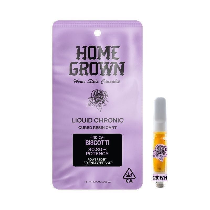 Home Grown - Home Grown | Biscotti | Cured Resin Cartridge | 1g - 1