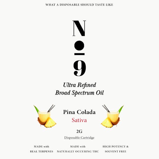 No9 - 2g Pina Colada Disposable - 1