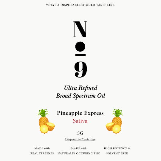 No9 - 5g Pineapple Express Disposable - 1