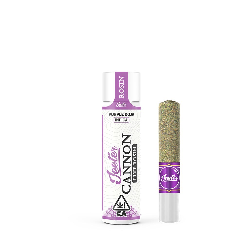Jeeter - Jeeter | Purple Doja | Live Rosin Cannon | Infused Joint | 1.3g - 1