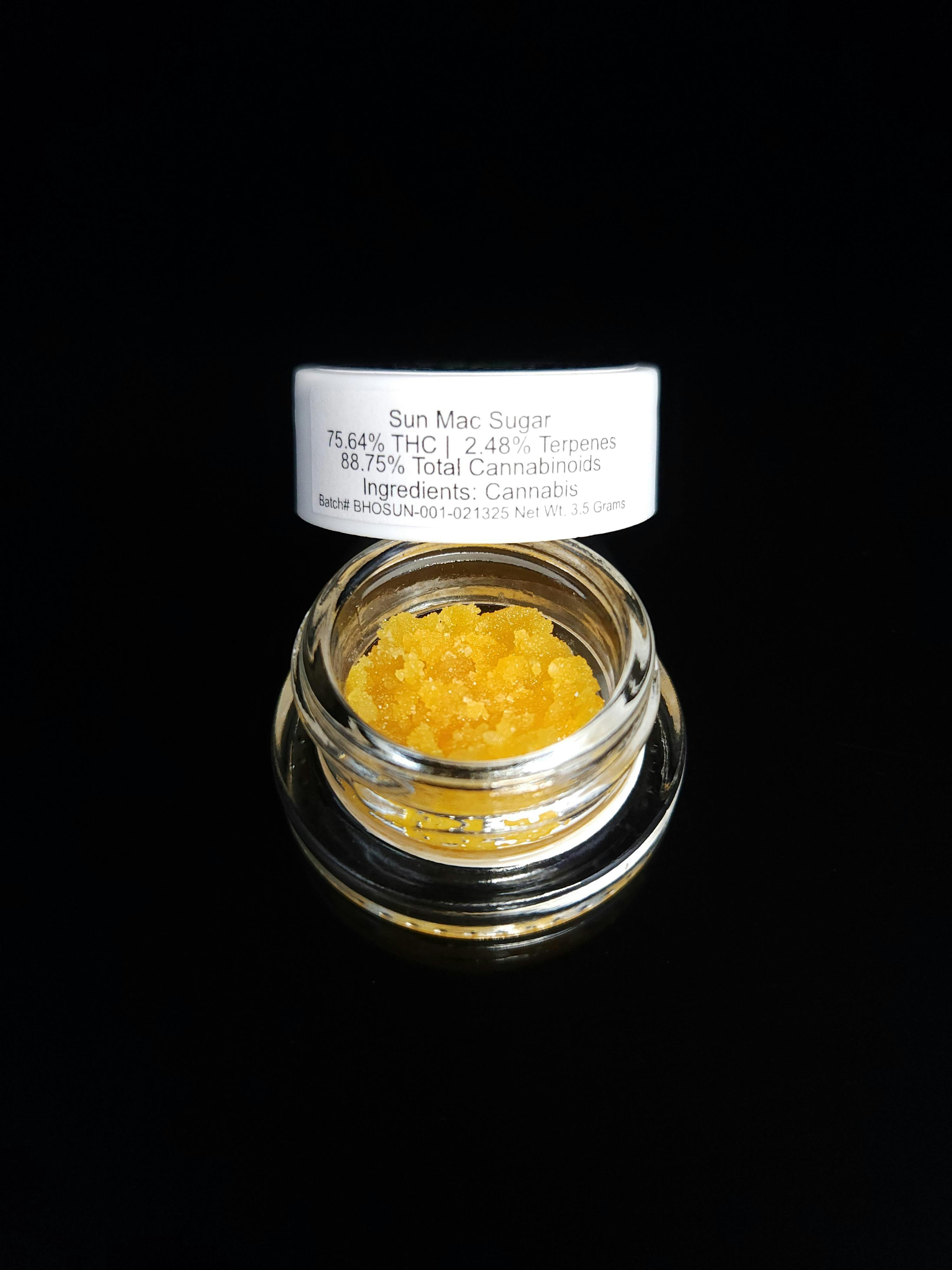 Platinum Farms - B.H.O. - Sun Mac - Sugar (75.64%) 3.5g - 1