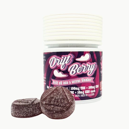 Country Cannabis - Drift Berry | Sleep Gummies | 1:1 THC/CBN | 200mg - 1