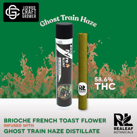 Realeaf Botanicals - Ghost Train Haze Infused Blunt 3g - 1