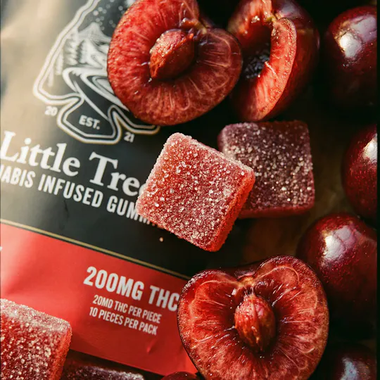 Little Tree - Little Tree Cherry Hash Rosin Gummies – 200MG - 1
