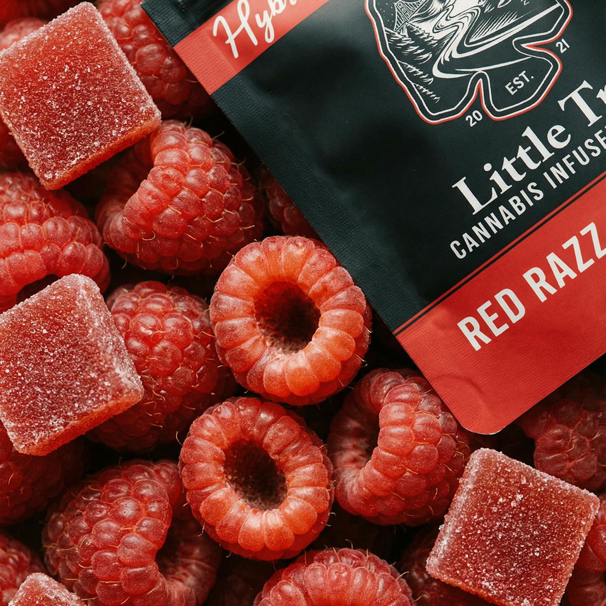 Little Tree - Little Tree Red Razz Distillate Gummies – 200MG - 1